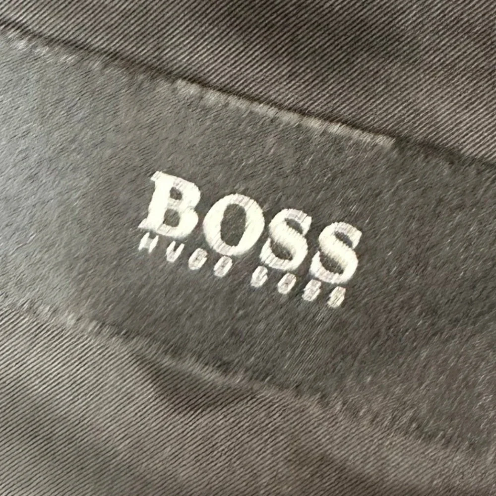 Hugo Boss Guabello Wool Suit Pants Mens 40R 32X28 Dark Grey 2-Piece Set Formal
